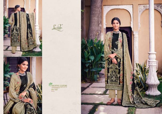  Levisha Farhana Pashmina Digital Printed Casual Wear Pakistani Dress Material Collection 